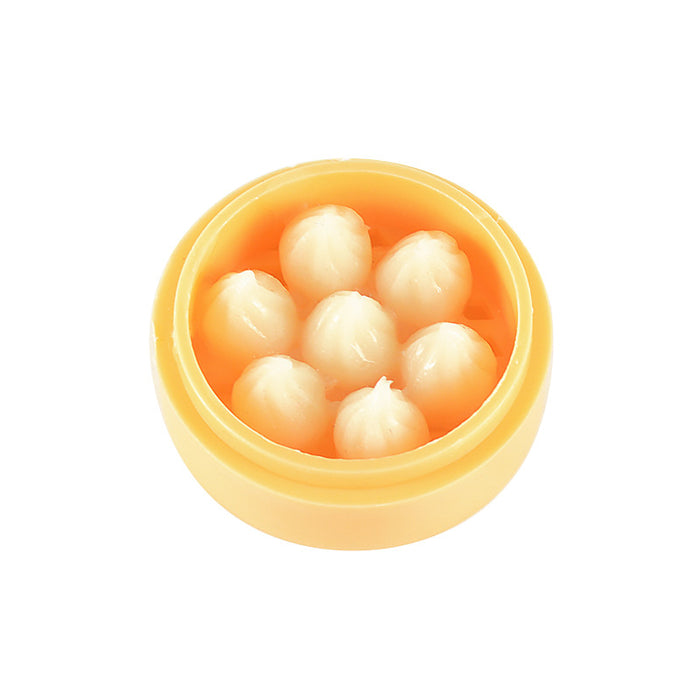 Wholesale Stylish Dim Sum Steamer Basket Keychain PVC Food Charm Car Key Accessory Gift MOQ≥3