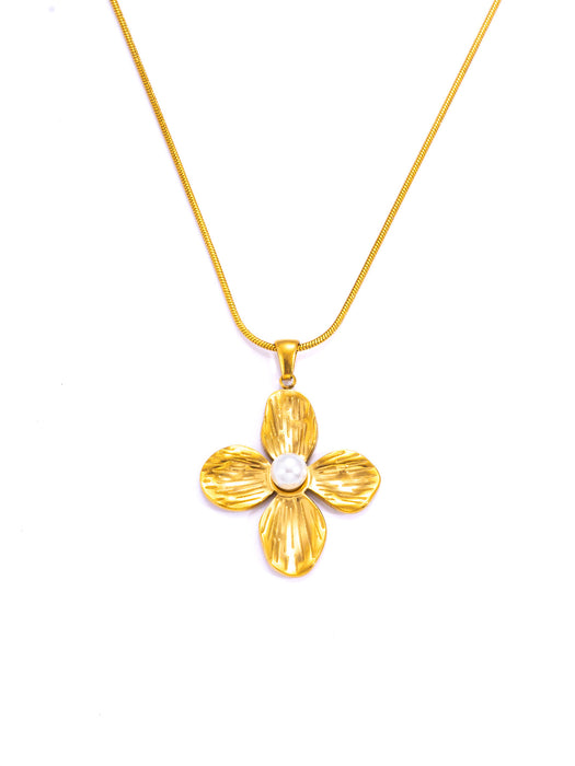 Wholesale Fade-Resistant Sweater Chain — Niche,  Light Luxury  and Sophisticated Titanium Steel Necklace