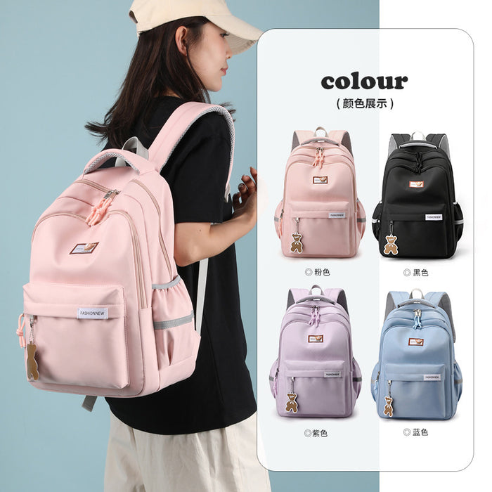 Wholesale Oxford Cloth Large Capacity Lightweight Spine Protection Backpack JDC-BP-YuanDuo075