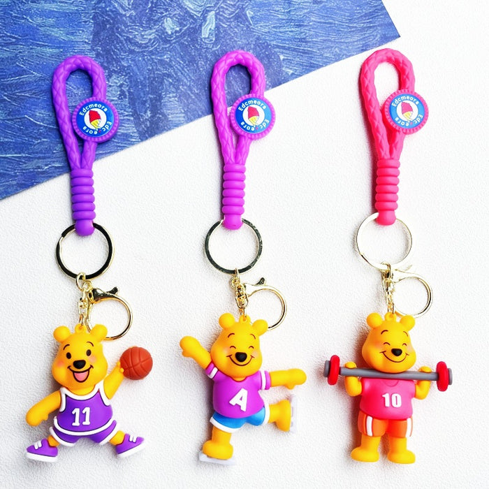 Wholesale PVC Cartoon Doll Keychain JDC-KC-WuYi189