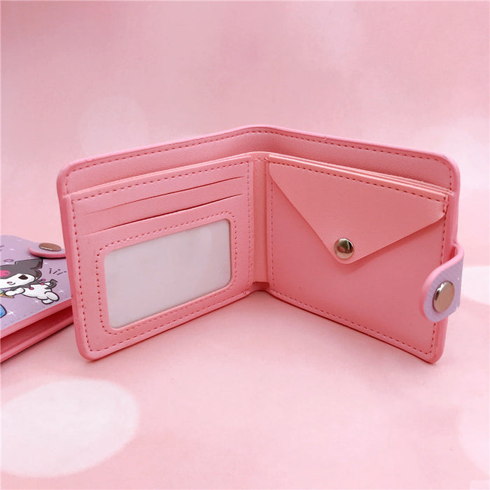 Wholesale PU Cartoon Short 2-fold Wallet JDC-WT-YaLL012