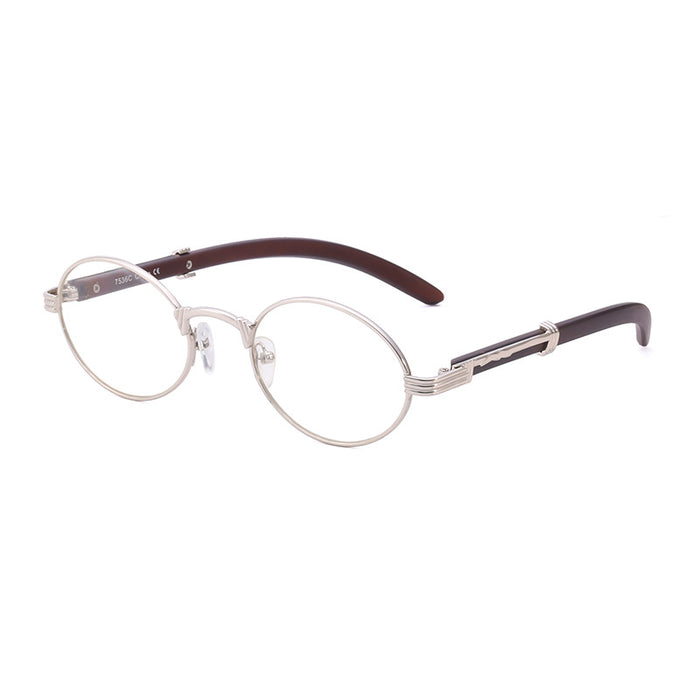 Wholesale faux wood sunglasses men's small  glasses cross-border sunglasses