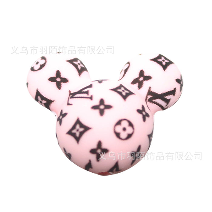 Wholesale 20PCS Cartoon Silicone Beads JDC-BDS-YuMo014