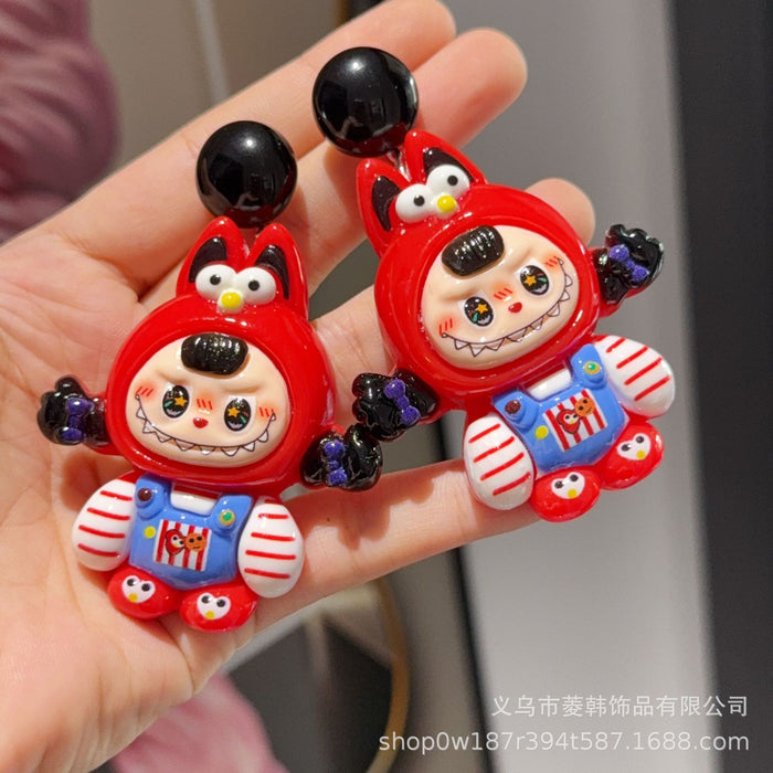 Wholesale Handmade fashionable silver needle personalized earrings and ear clips