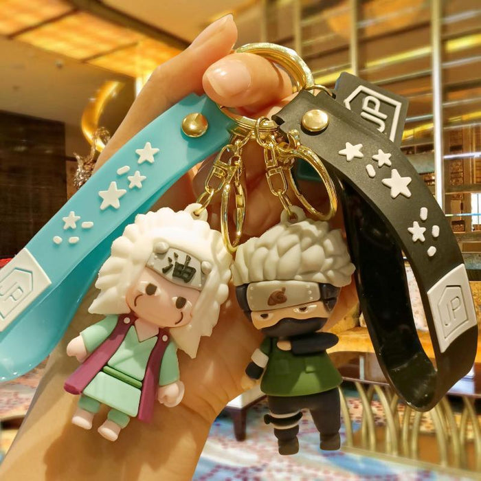 Wholesale Cartoon Silicone Doll Keychain JDC-KC-MingT036