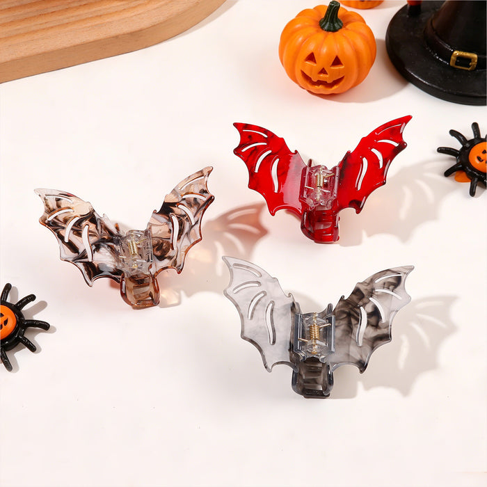 Wholesale  Bat Design PVC Hair Clip Funny Hair Gripper For Women Festival Costume Party Accessory