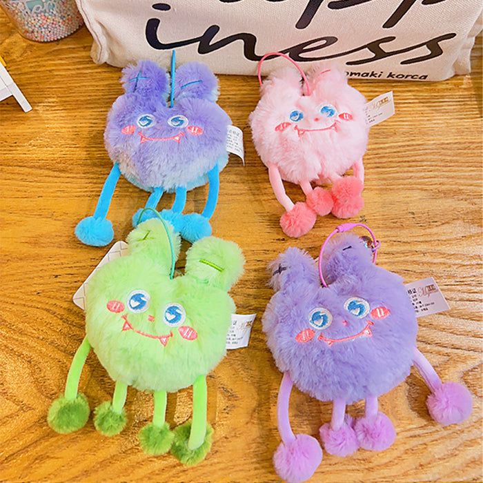 Wholesale Long-legged Snow Monster Plush Keychains JDC-KC-YDao104