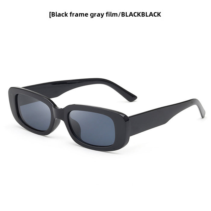 Wholesale Box black sunglasses, retro UV resistant sunglasses