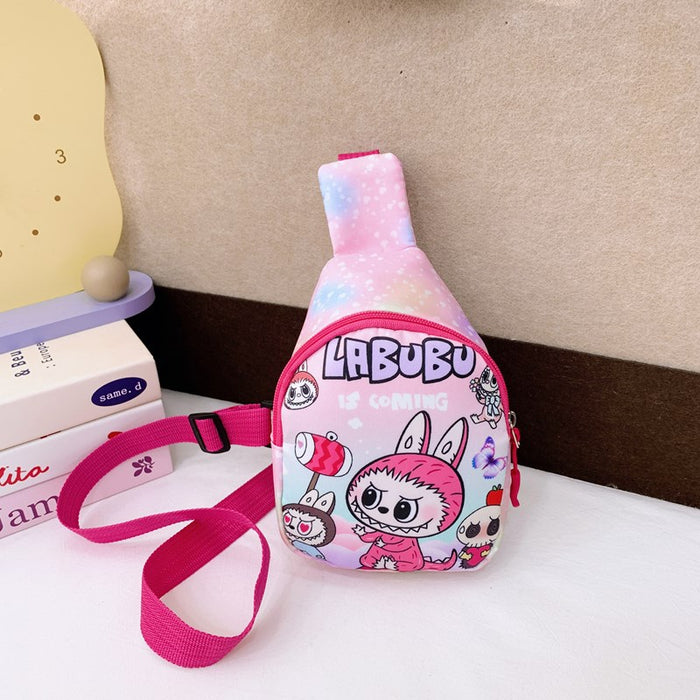 Wholesale Children' s Cartoon Printed Coin Purse Shoulder Bags