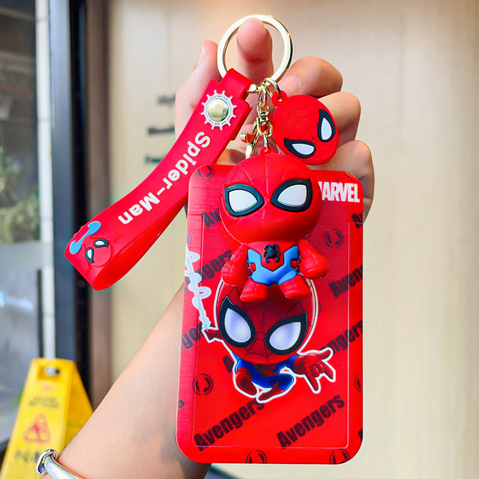 Wholesale Cartoon Glue Animation Creative Keychain JDC-KC-LeZi009