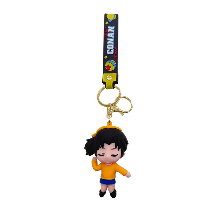 Wholesale Cartoon keychain creative cartoon PVC doll pendant bag ornaments car key chain gift