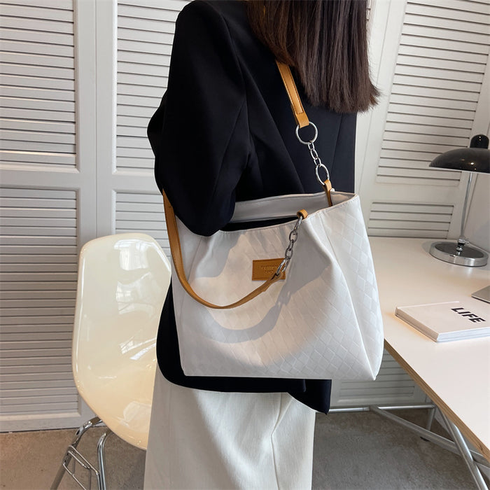 Wholesale Large capacity bag, new style, niche commuting bag, versatile shoulder bag, tote bag
