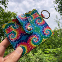 Wholesale PU Card Holder Keychain JDC-KC-Maol016