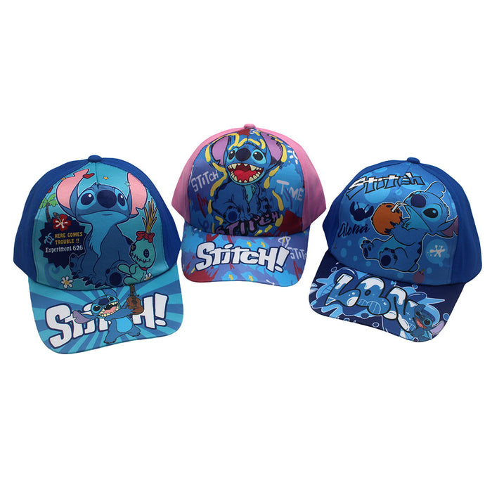 Wholesale Children' s cartoon print baseball Hat