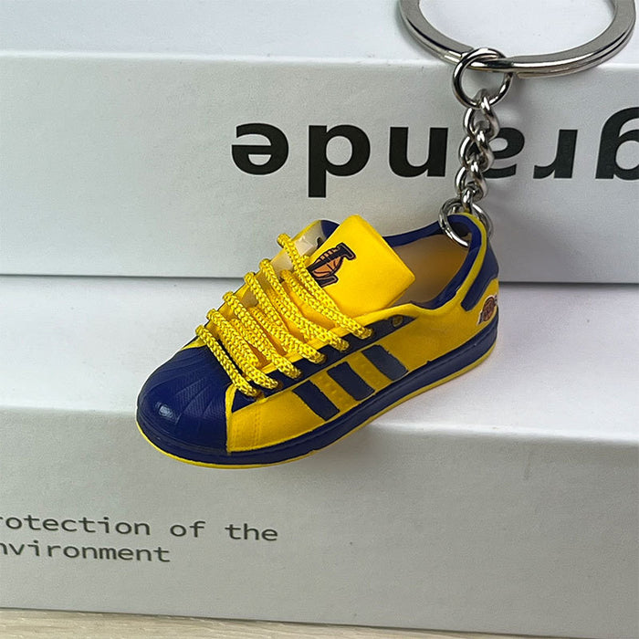 Wholesale PVC Mini Board Shoe Keychain (F) JDC-KC-XingS011