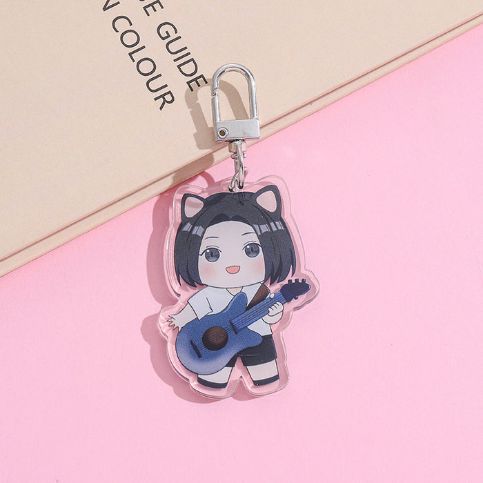 Wholesale Cartoon Cute Acrylic Keychain JDC-KC-AnDao006