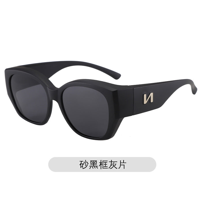 Wholesale Polarized large frame myopia sports sunglasses
