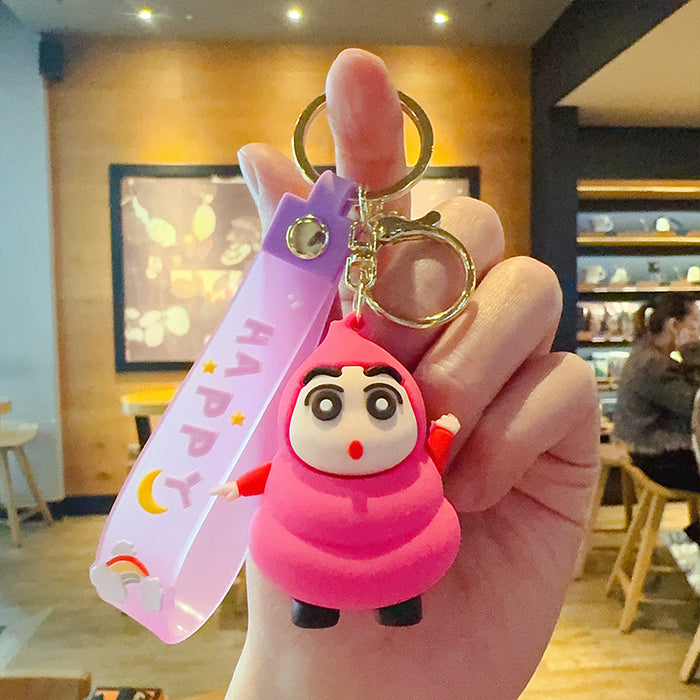 Wholesale Cartoon Doll PVC Keychain JDC-KC-JinG013