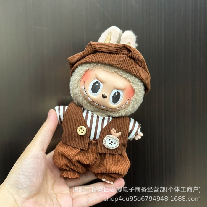 Wholesale Doll Clothes 17cm Pendant Plush Doll Replacement Set