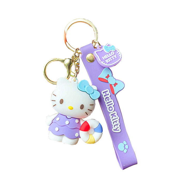 Wholesale PVC Cartoon Doll Keychain JDC-KC-LeZi029