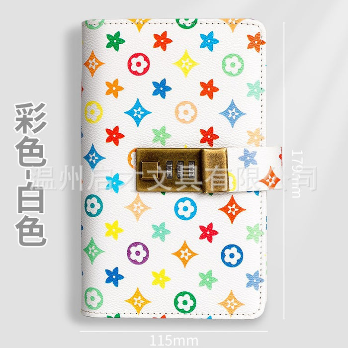 Wholesale Deposit Storage Password Lock Hand Ledger Customized Loose-Leaf Cash Saving Book Large-Capacity Banknote Commemorative Banknote Book