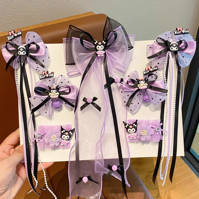 Wholesale cartoon hairpin bow ribbon tassel hairpin headdress cute