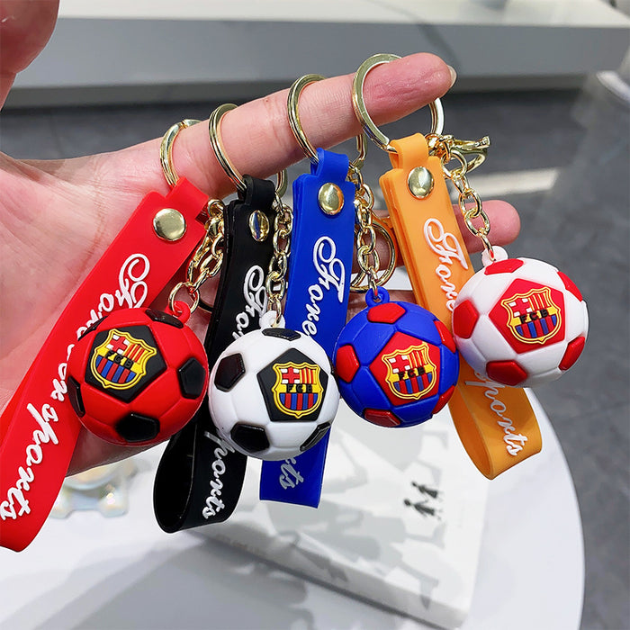 Wholesale PVC Football Keychain JDC-KC-NLu014