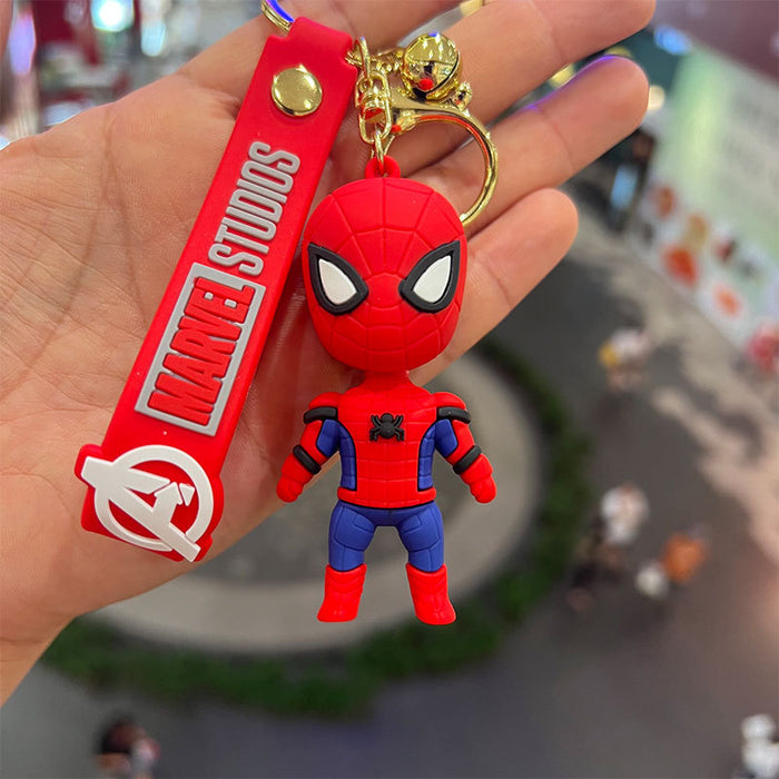 Wholesale Creative Soft Rubber Doll PVC Keychain (F) JDC-KC-XingS007