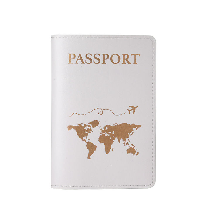 Wholesale Urban Simplicity Landscape PVC Passport Holder Green Boutique Travel Accessory MOQ≥3