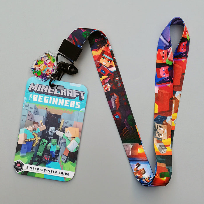 Wholesale Card Holder Long Cartoon Lanyard Keychain