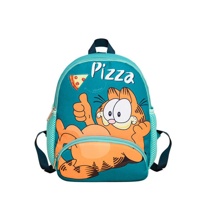 Wholesale Children's Backpack Small Class Kindergarten Schoolbag 1-4 Cartoon Cat Boy and Girl Baby Go Out Anti-Lost Backpack