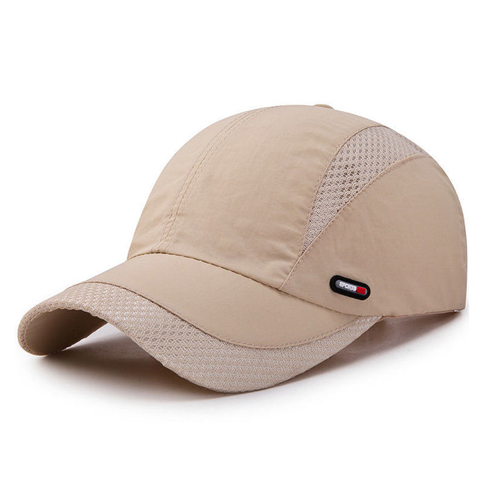 Wholesale Lightweight baseball cap, sunshade net cap, outdoor sun protection hat, simple