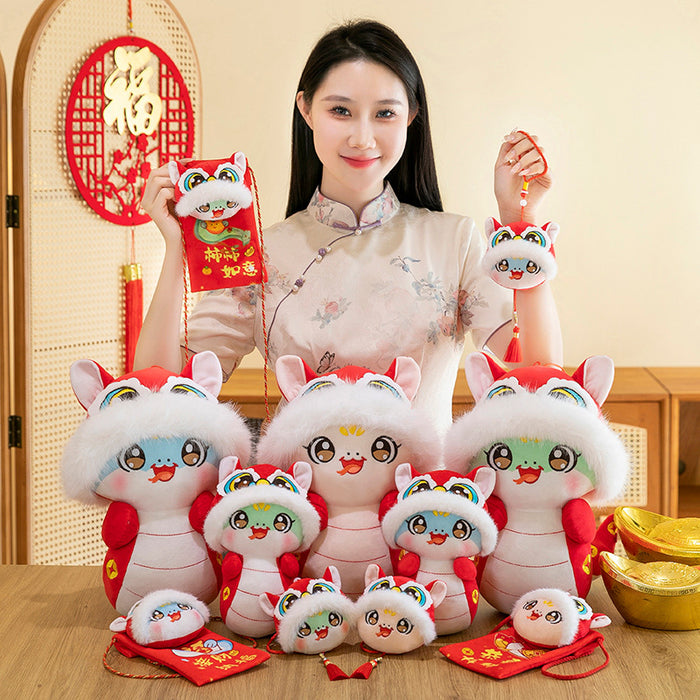 Wholesale Cute Snake Year Mascot Doll Zodiac Doll JDC-DO-MW021