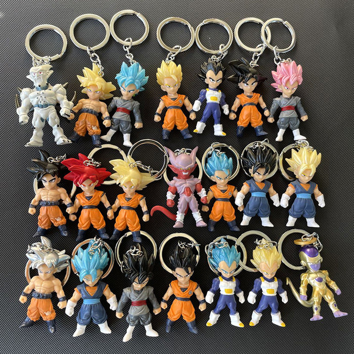 Wholesale 21PCS Creative Cartoon Doll Keychains JDC-KC-Manyi002