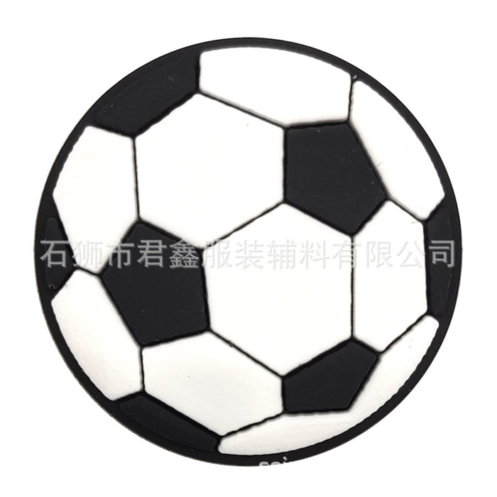 Wholesale 50pcs Football team standard Jersey Shoes Charms