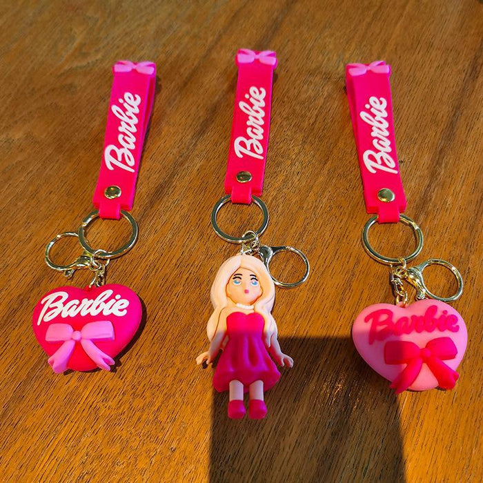 Wholesale Cartoon 3D Doll Rubber Keychain JDC-KC-Tingm042