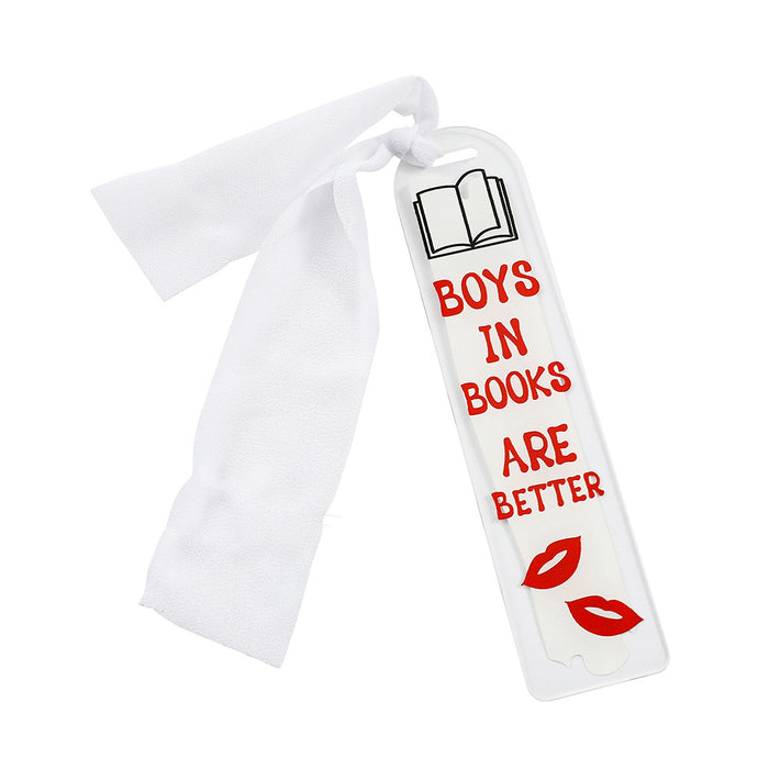 Wholesale Acrylic Interesting Text Bookmarks