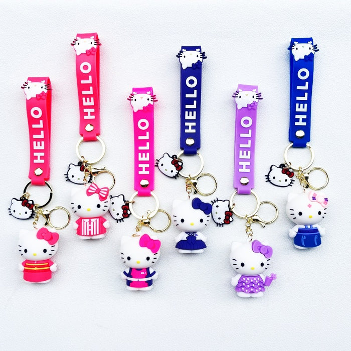 Wholesale PVC Cartoon Doll Keychain JDC-KC-ChuC052