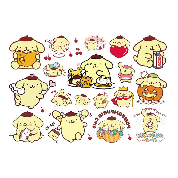 Wholesale Carttoon Tattoo Sticker Birthday Decorative Stickers