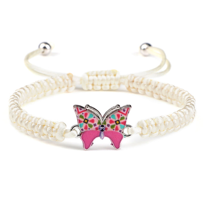 Wholesale Bracelet Rope Butterfly Bracelet Women Color JDC-BT-XingH004