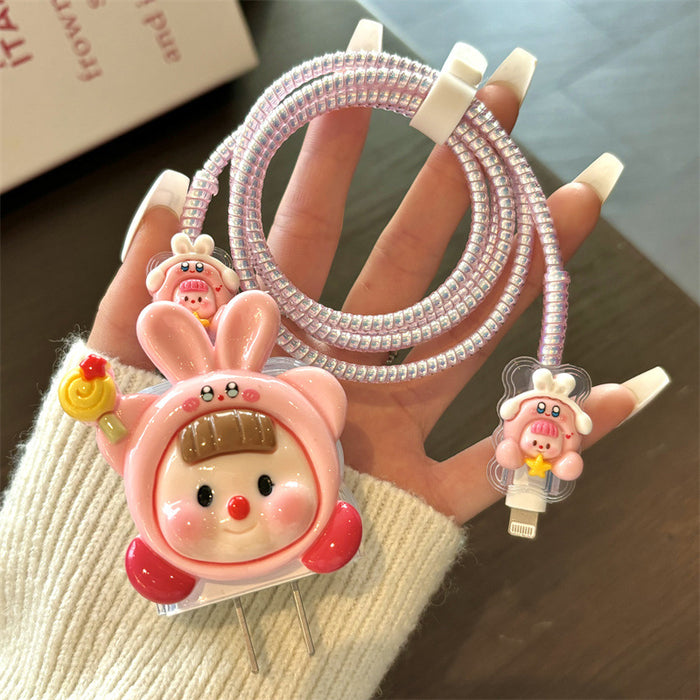 Wholesale 3D Cartoon Character Charger Protective Case 20W