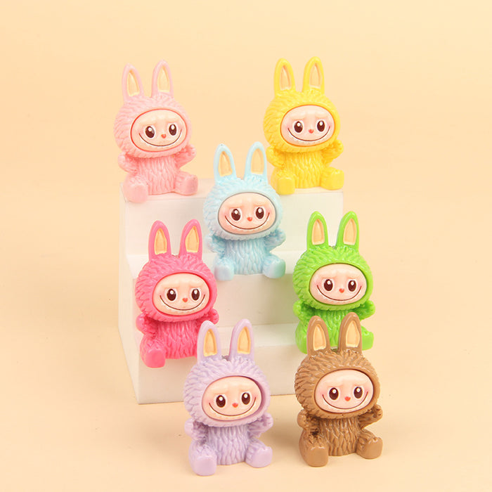 Wholesale Cute Resin Particle Solid Color Keychain Pendant