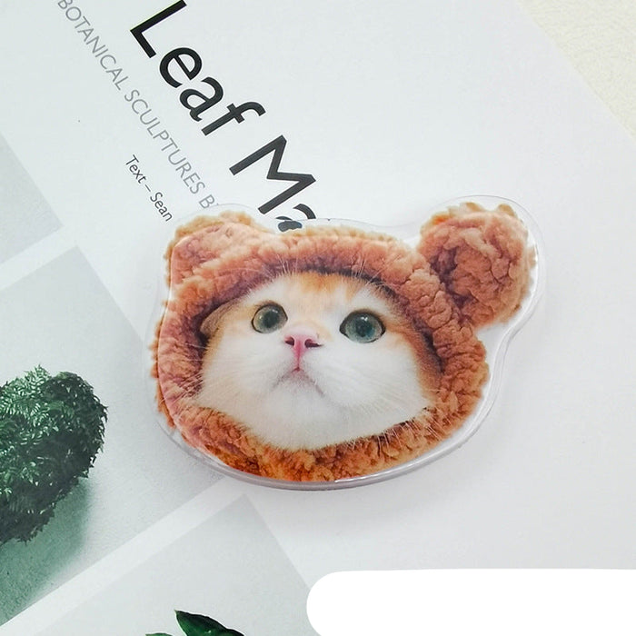 Wholesale Special-shaped Glue Cute Pet Cat Phone stand