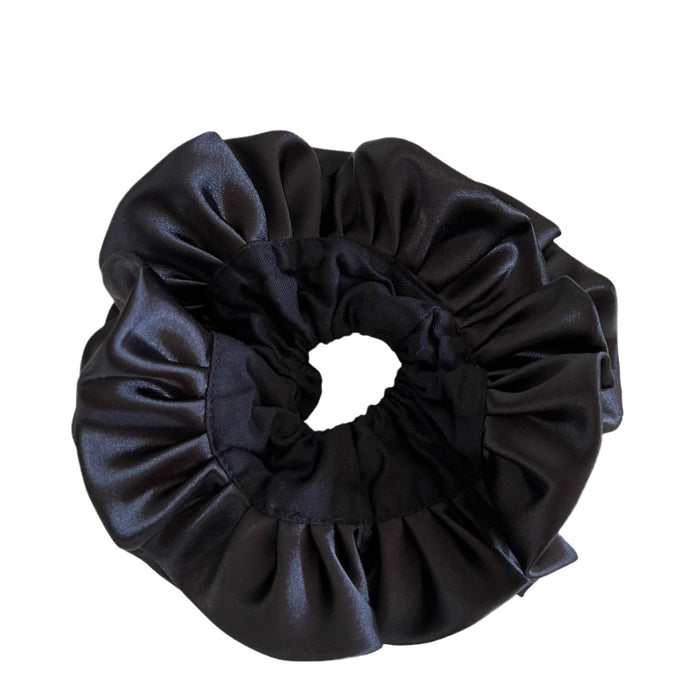 Wholesale Wrinkled large intestine loop, large double-layer satin hair loop, meatball hair rope hair accessory