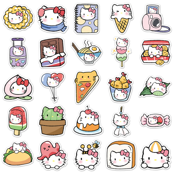 Wholesale 50pcs cat stickers cartoon cute  stickers