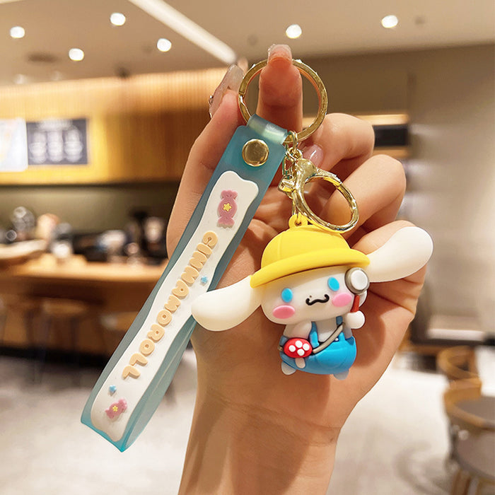 Wholesale Cartoon Doll Silicone Keychain (S) JDC-KC-JuJi006