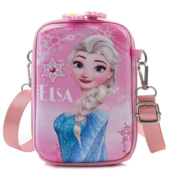 Wholesale Children's bag new stylish girl crossbody bag cute ice princess shoulder bag baby coin purse