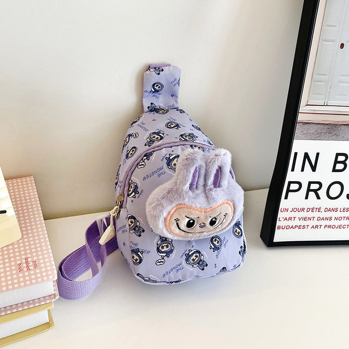 Wholesale Doll Plush Children' s Bag Shoulder Bag