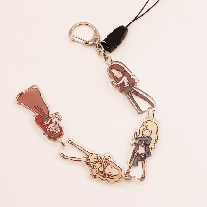 Wholesale Acrylic Keychain Hanging String JDC-KC-HanTian014