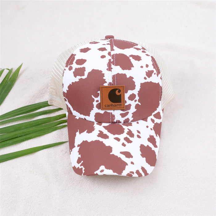 Wholesale Camouflage Leopard Print Acrylic Baseball Cap JDC-FH-KuT021